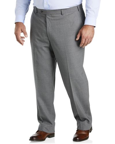 Brooks Brothers Big & Tall Suit Pants - Gray