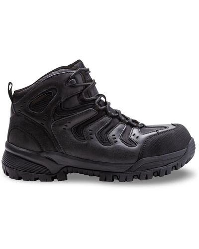 Propet Big & Tall Propet Sentry Safety-toe Boots - Black