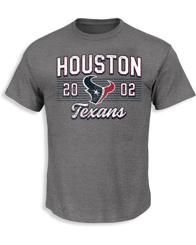 Nfl Big & Tall Heather Home Graphic Tee - Gray