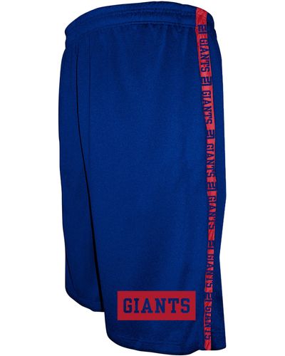 Nfl Big & Tall Team Logo Performance Shorts - Blue