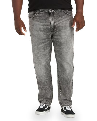 Levi's Big & Tall 502 Flex Eco Performance Taper-fit Jeans - Gray