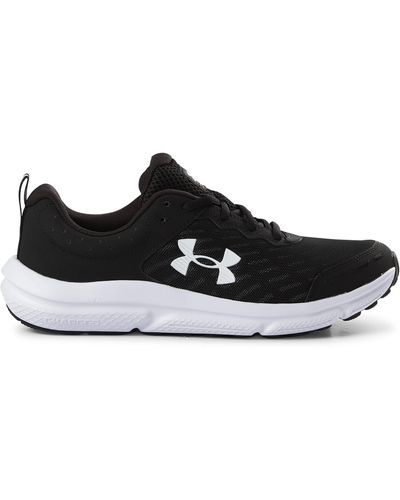 Under Armour Big & Tall Charged Assert 10 Running Shoes - Black