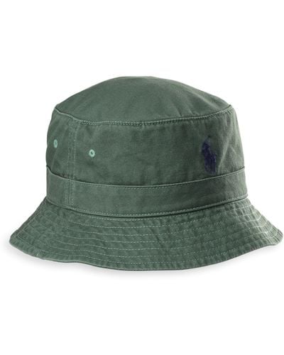 Polo Ralph Lauren Big & Tall Chino Loft Bucket Hat - Green