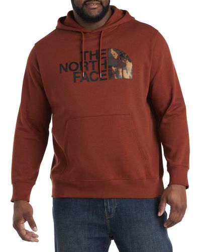 The North Face Big & Tall Half-dome Pullover Hoodie - Red