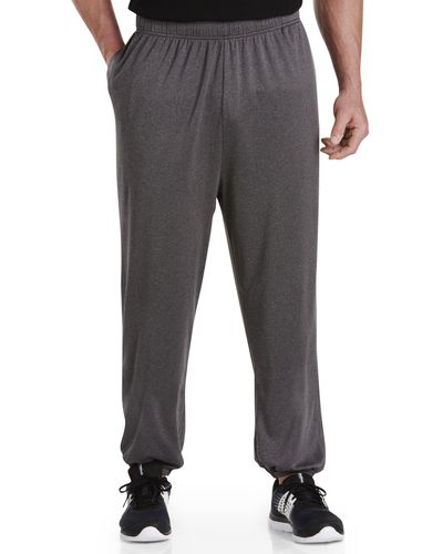 Reebok Big & Tall Speedwick Tech Pants - Gray