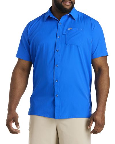 Blue Columbia Shirts for Men | Lyst