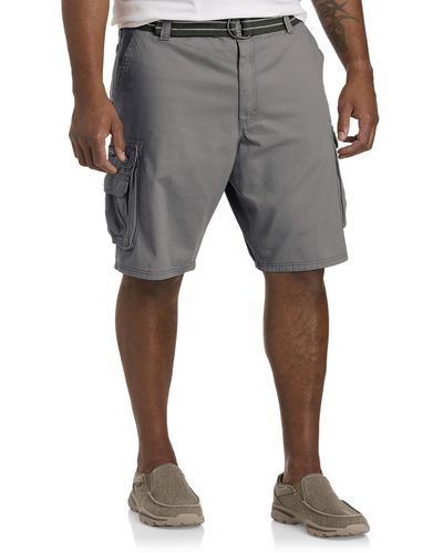 Lee Jeans Big & Tall Wyoming Cargo Shorts - Gray