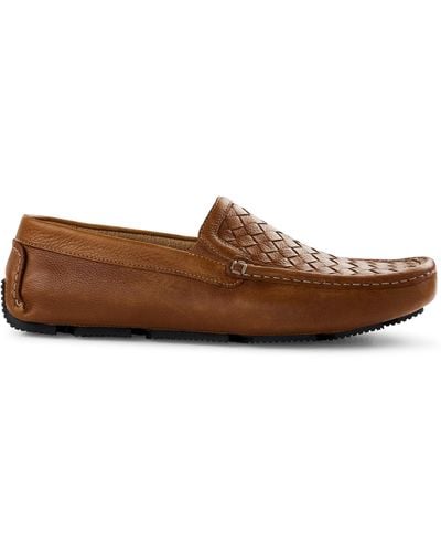 Rockport Big & Tall Double Gore Slip-ons - Brown