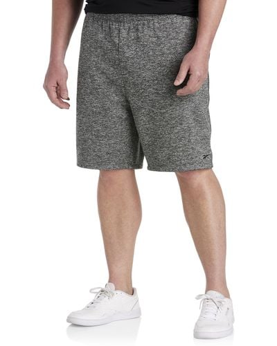 Reebok Big & Tall Performance Fleece Shorts - Gray