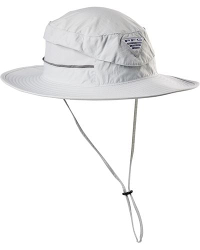 Columbia Big & Tall Pfg Backcast Boonie Hat - White