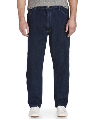 Wrangler Big & Tall Performance Series Relaxed-fit Stretch Jeans - Blue