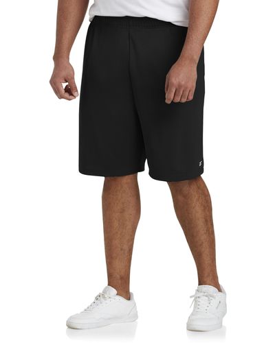 Reebok Big & Tall Performance Tech Mesh Shorts - Black