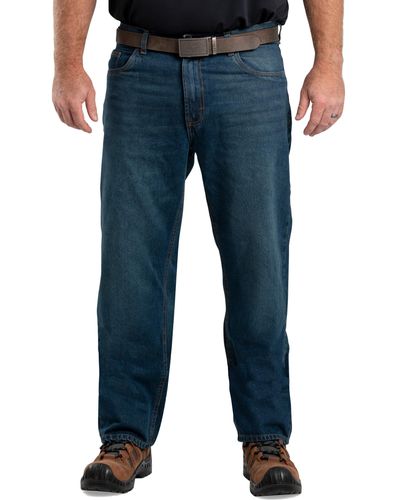 Bernè Big & Tall Heritage Relaxed-fit Jeans - Blue