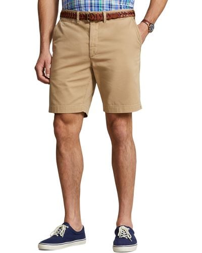 Polo Ralph Lauren Big & Tall Classic-fit Chino Shorts - Natural