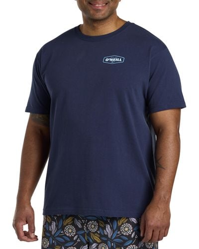 O'neill Sportswear Big & Tall Spare Parts 2 Graphic Tee - Blue