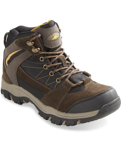 Deer Stags Big & Tall Anchor2 Hiker Boots - Brown