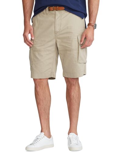 Polo Ralph Lauren Big & Tall Relaxed-fit Slub Twill Cargo Shorts - Multicolor