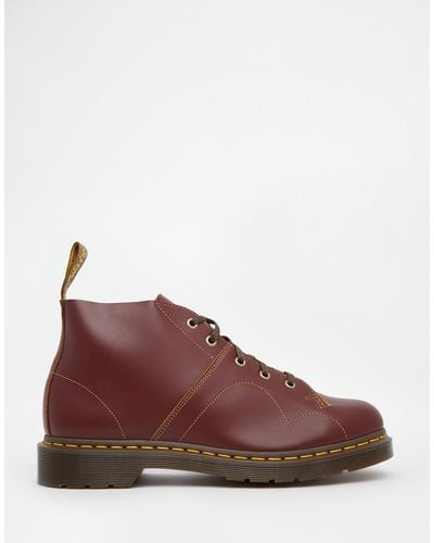 Dr. Martens Monkey Boots - Red