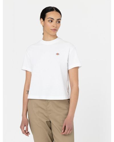 Dickies T-Shirt Manches Courtes Oakport - Blanc
