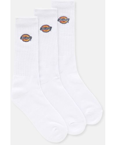 Dickies Chaussettes Valley Grove unisex Blanc Size 36-38