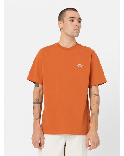 Dickies T-Shirt Manches Courtes Summerdale - Orange