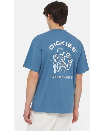 Dickies T-Shirt Manches Courtes Wakefield - Bleu