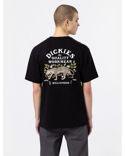 Dickies T-Shirt Manches Courtes Fort Lewis - Noir