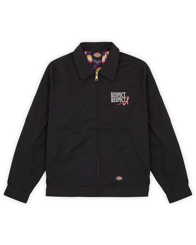 Dickies Breast Cancer Awareness Eisenhower Damenjacke - Schwarz