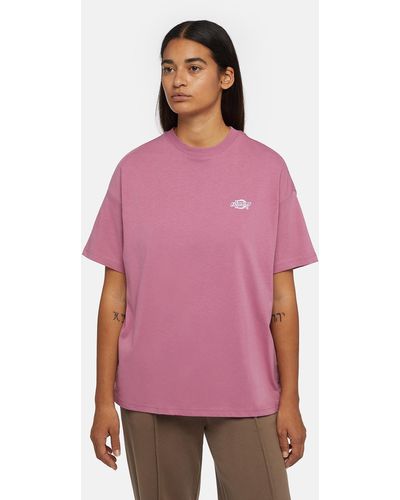 Dickies T-Shirt Manches Courtes Summerdale - Violet