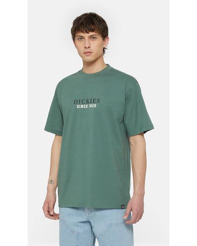Dickies Park Kurzarm-T-Shirt - Grün