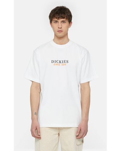 Dickies T-Shirt Manches Courtes Park - Blanc