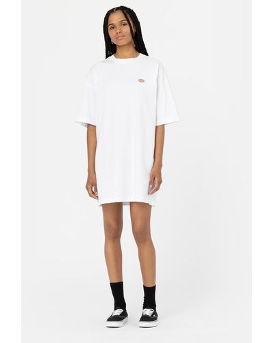 Dickies Mapleton T-Shirt-Kleid - Weiß
