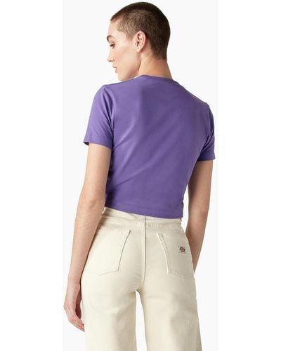 Dickies T-Shirt Manches Courtes Garden Plain - Violet