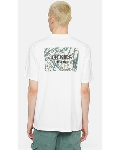 Dickies T-Shirt Manches Courtes Max Meadows - Blanc