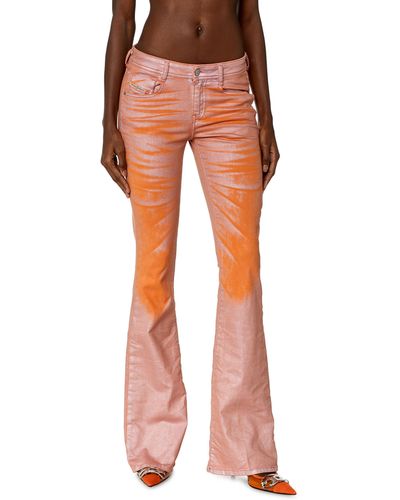 DIESEL Bootcut And Flare Jeans - Orange