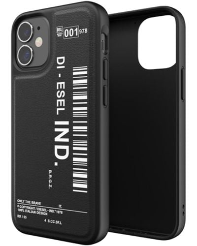 DIESEL Custodia sagomata per i Phone 12 Mini - Nero