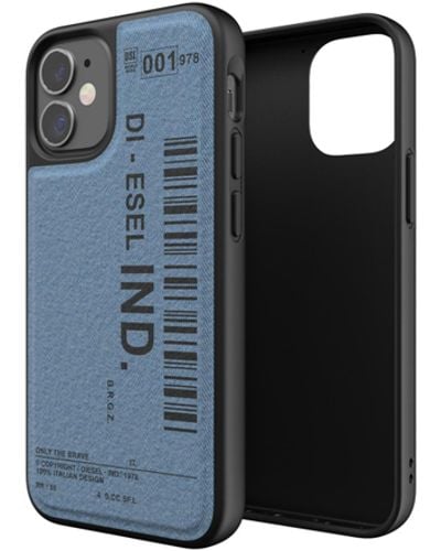 DIESEL Moulded Case Denim For I Phone 12 Mini - Blue