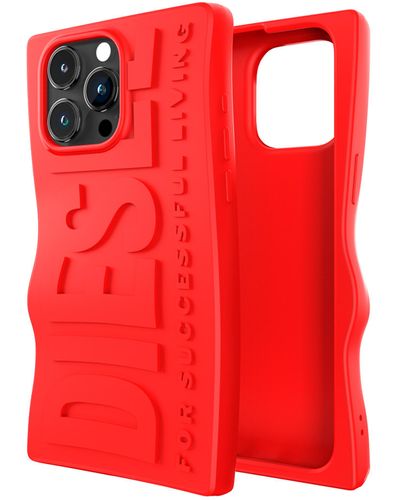 DIESEL Coque D By i P15 Pro Max - Rouge