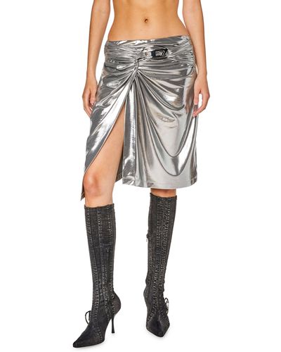 DIESEL Skirts - Metallic