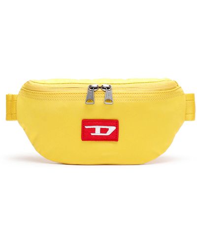 DIESEL Belt Bag With D Patch - Yellow