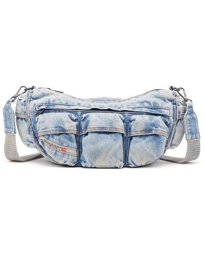 DIESEL Travel 3000 Shoulder Bag X - Blu
