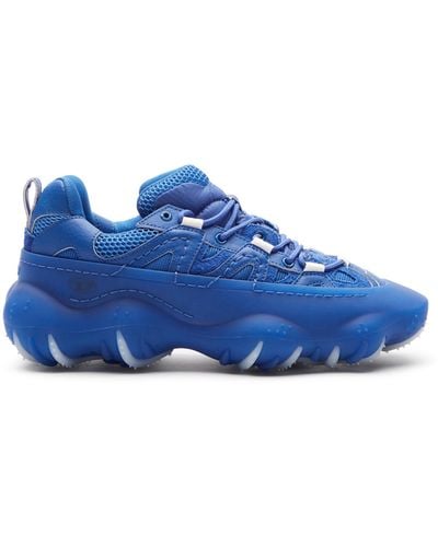 DIESEL S-prototype P1-low-top Trainers With Rubber Overlay - Blue