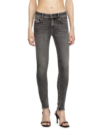 DIESEL Super Skinny Jeans - Grey
