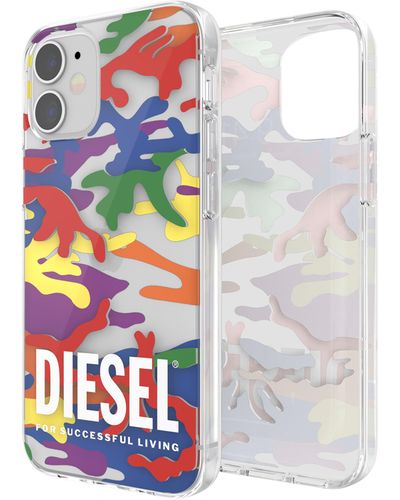 DIESEL Coque en TPU ultra-léger Pride for i Phone 12 mini - Multicolore
