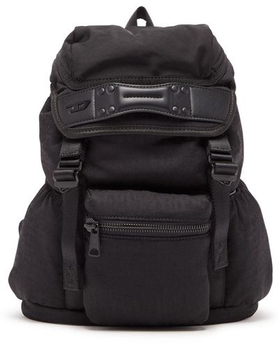 DIESEL Nylon Mono Backpack S X - Black