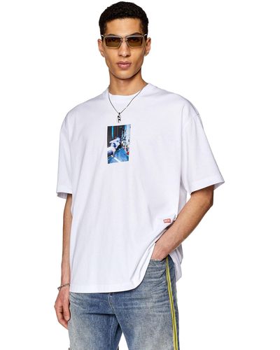 DIESEL T-shirt With Photo Prints - Multicolor