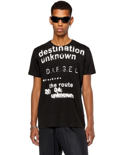 DIESEL Short sleeve t-shirts for Men | Online Sale up to 75% off | Lyst