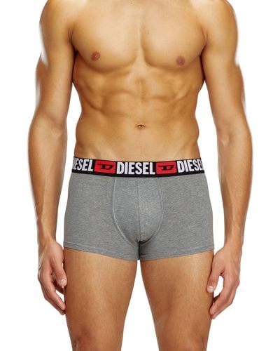 DIESEL Three-pack Of All-over Logo Waist Boxers - Multicolor