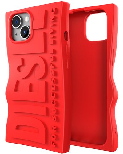 DIESEL D By Case I Phone 13/i Phone 14 - Red
