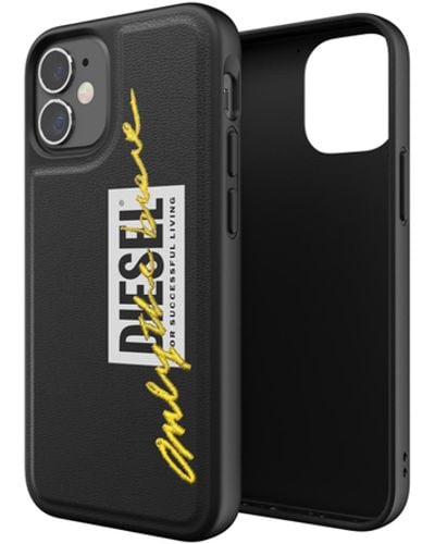 DIESEL Handycase für i Phone 12/12 Pro - Schwarz